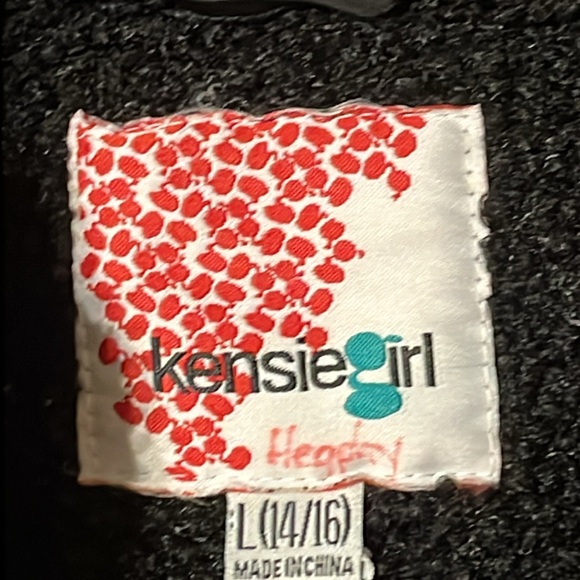 Kensie Girl Toggle Coat, size L - Picture 2 of 5